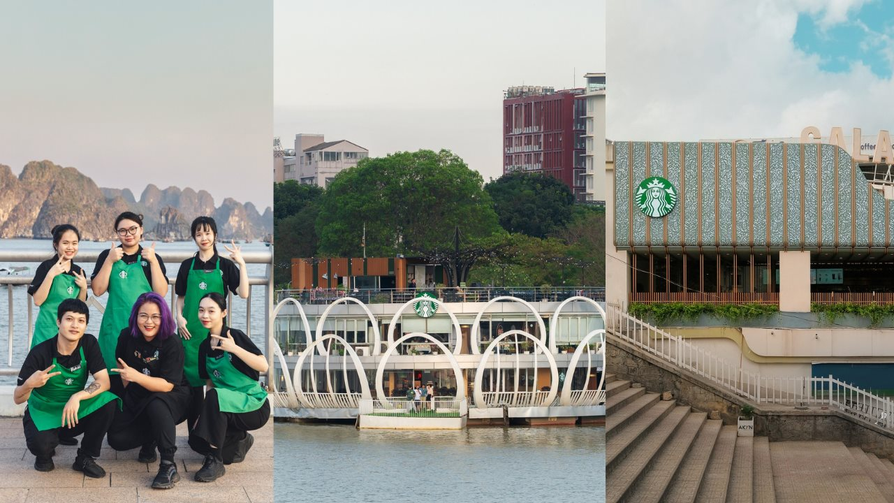 Từ sông Hương đến vịnh Hạ Long, chợ Đà Lạt: Starbucks tăng tốc hiện diện tại những địa điểm "phải đến" ở nhiều địa phương- Ảnh 1.