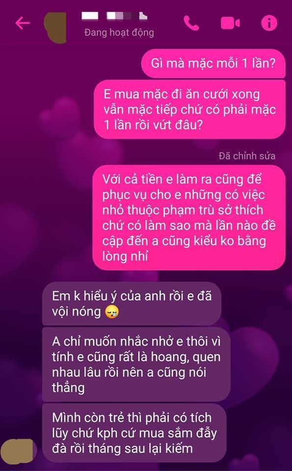 Yêu nhau 3 năm bạn trai vẫn bắt chia tiền ăn, mua váy đi đám cưới cũng bị chê hoang phí: Tuyên bố khoản tiết kiệm chung gửi mẹ giữ sau này khiến cô gái chết lặng- Ảnh 3. Yêu nhau 3 năm bạn trai vẫn bắt chia tiền ăn, mua váy đi đám cưới cũng bị chê hoang phí: Tuyên bố khoản tiết kiệm chung gửi mẹ giữ sau này khiến cô gái chết lặng- Ảnh 3.