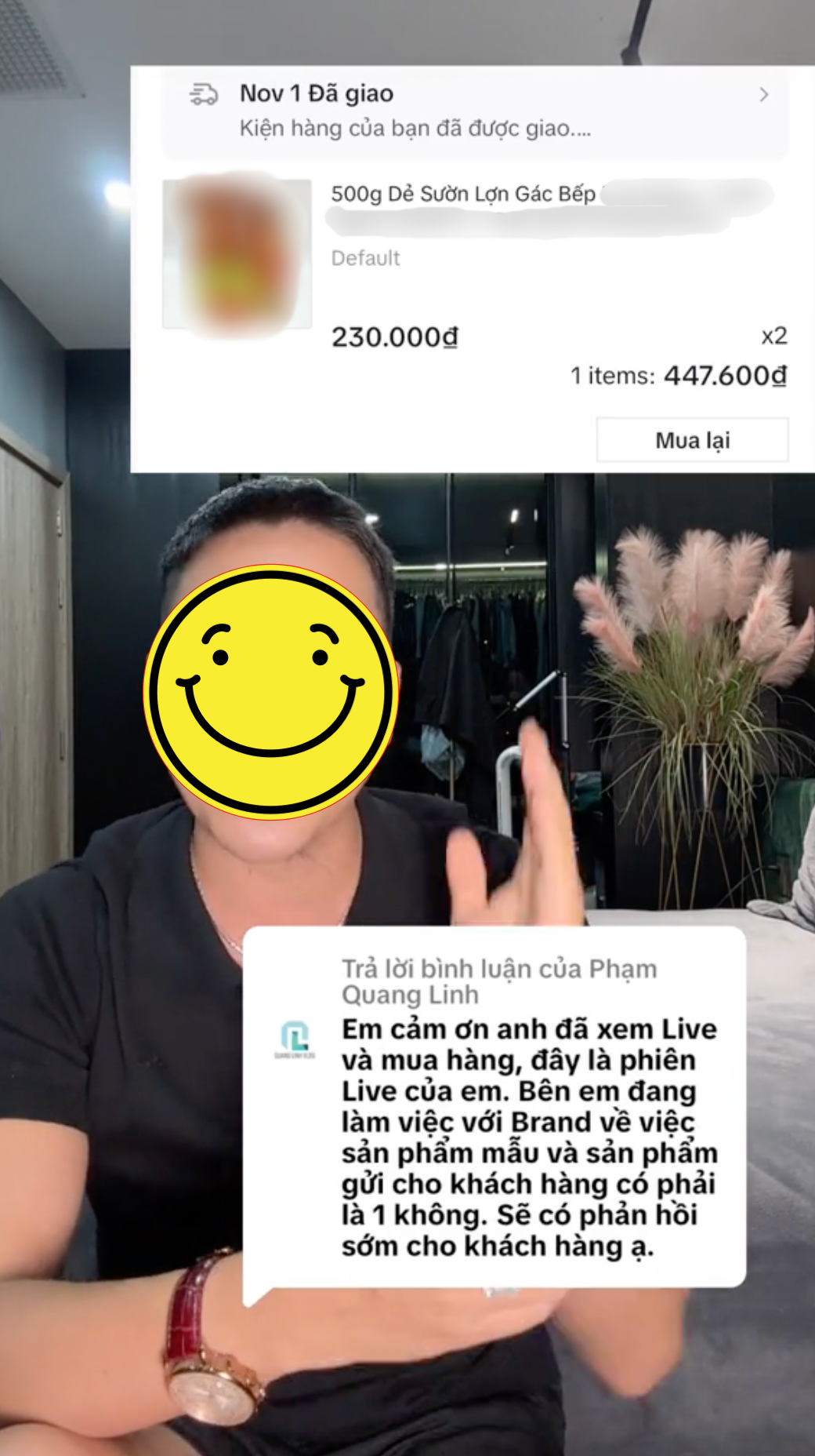 Quang Linh Vlogs xin lỗi vì bán hàng kém chất lượng, thái độ của người "bóc phốt" mới ngỡ ngàng- Ảnh 3.