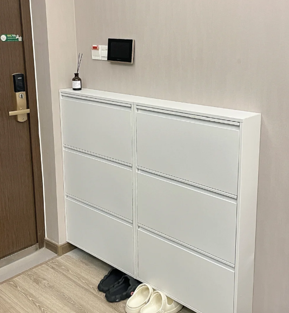 Khi mua căn nhà thứ 3, tôi quyết định không lắp tủ giày truyền thống nữa và nó thực sự hiệu quả!- Ảnh 3. Khi mua căn nhà thứ 3, tôi quyết định không lắp tủ giày truyền thống nữa và nó thực sự hiệu quả!- Ảnh 3.