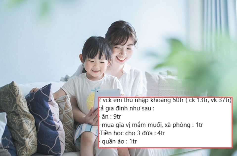 Tổng nhập 50 triệu, xem tiền học bà mẹ Hà Nội chi cho 3 con mà phục sát đất!- Ảnh 2.