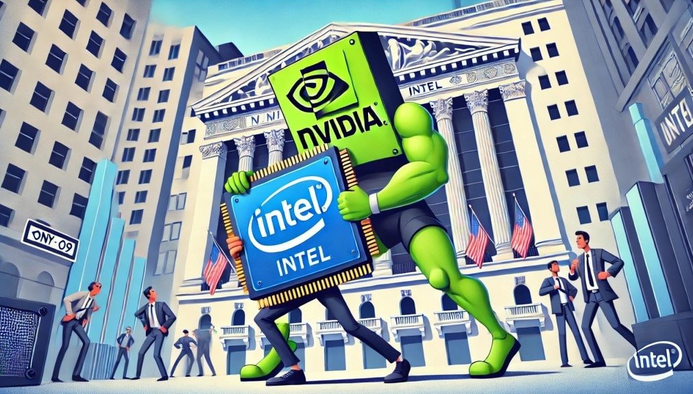 Lần đầu tiên sau 25 năm, Intel bị loại khỏi Dow Jones và thay thế bằng Nvidia, vốn là startup từng bị chính tập đoàn cười nhạo cách đây 19 năm- Ảnh 1.