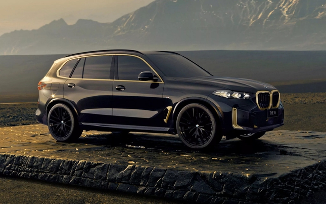 BMW X5 bản giới hạn với nhiều chi tiết mạ vàng- Ảnh 1.