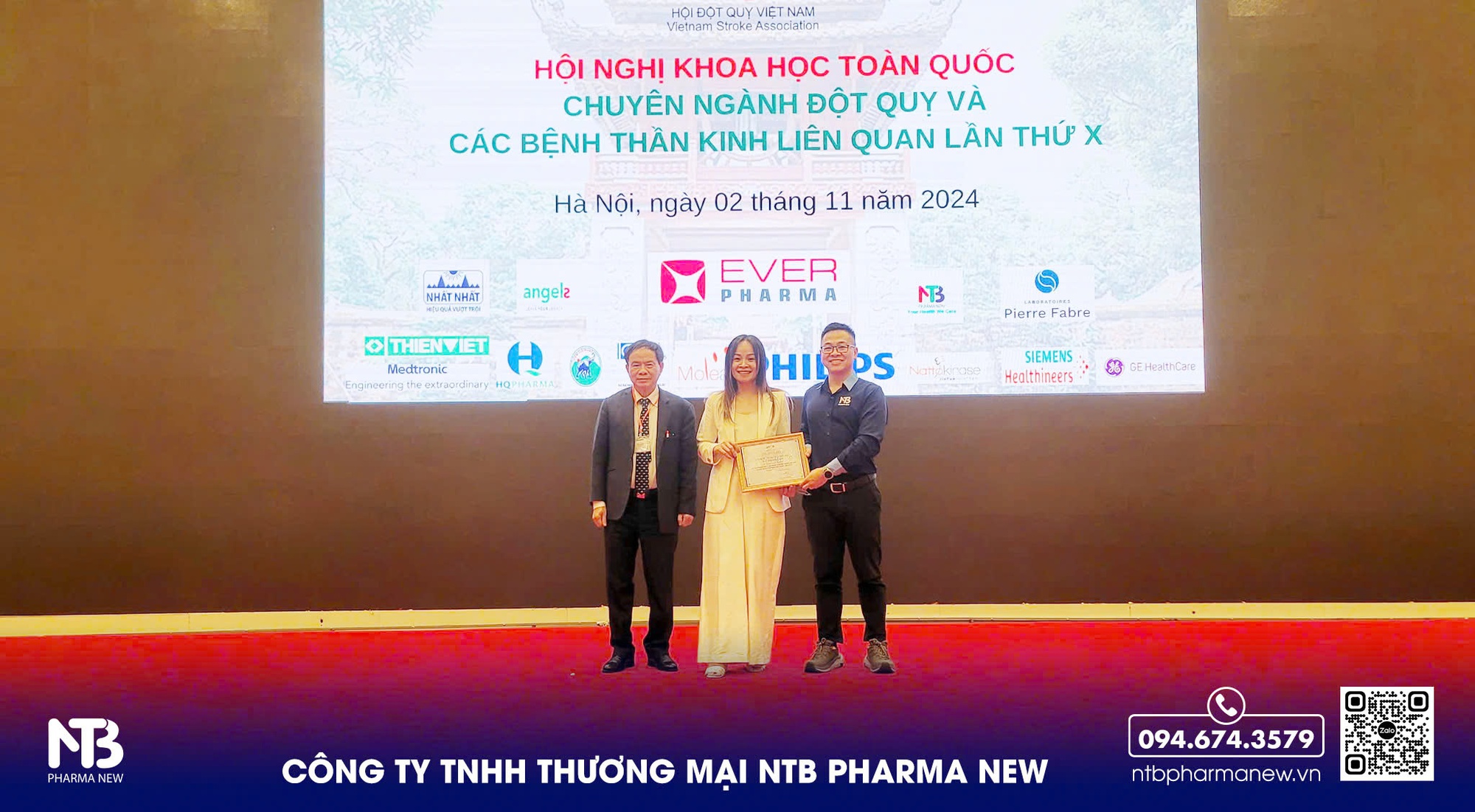 NTB Pharma New đồng hành cùng hội nghị thần kinh và đột quỵ toàn quốc 2024- Ảnh 4.