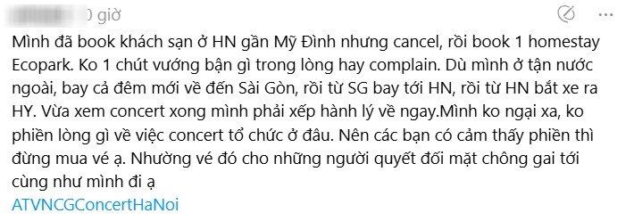 24 giờ sau khi công bố địa điểm tổ chức concert Anh trai chông gai 2024 tại Hà Nội: Hàng loạt homestay thông báo "cháy phòng"- Ảnh 3.