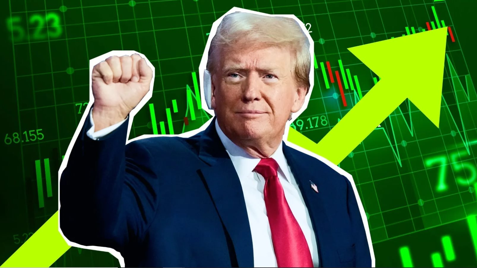 Dow Jones tăng dựng đứng 1.300 điểm, S&P 500 phá đỉnh mọi thời đại khi ông Trump đánh bại bà Harris- Ảnh 1.