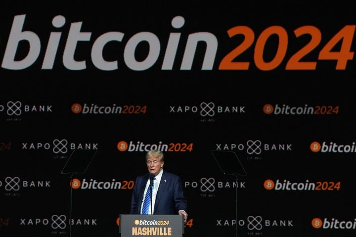 'Bitcoin là tài sản duy nhất luôn tăng vọt nếu ông Trump trở lại Nhà Trắng'- Ảnh 1.