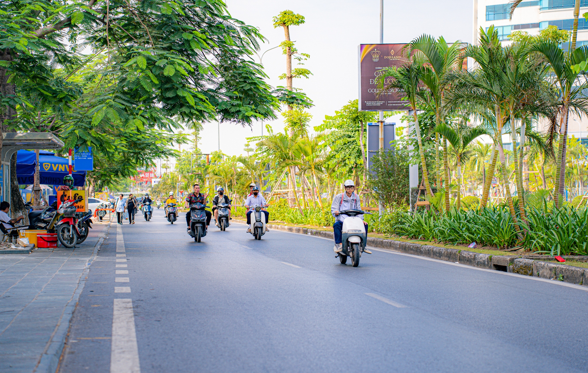 Khu vực lột xác ngoạn mục sau 20 năm: Từ đồng ruộng trở thành đường 10 làn xe, kết nối trung tâm Hải Phòng với sân bay, có hàng loạt lâu đài và biệt thự- Ảnh 12.