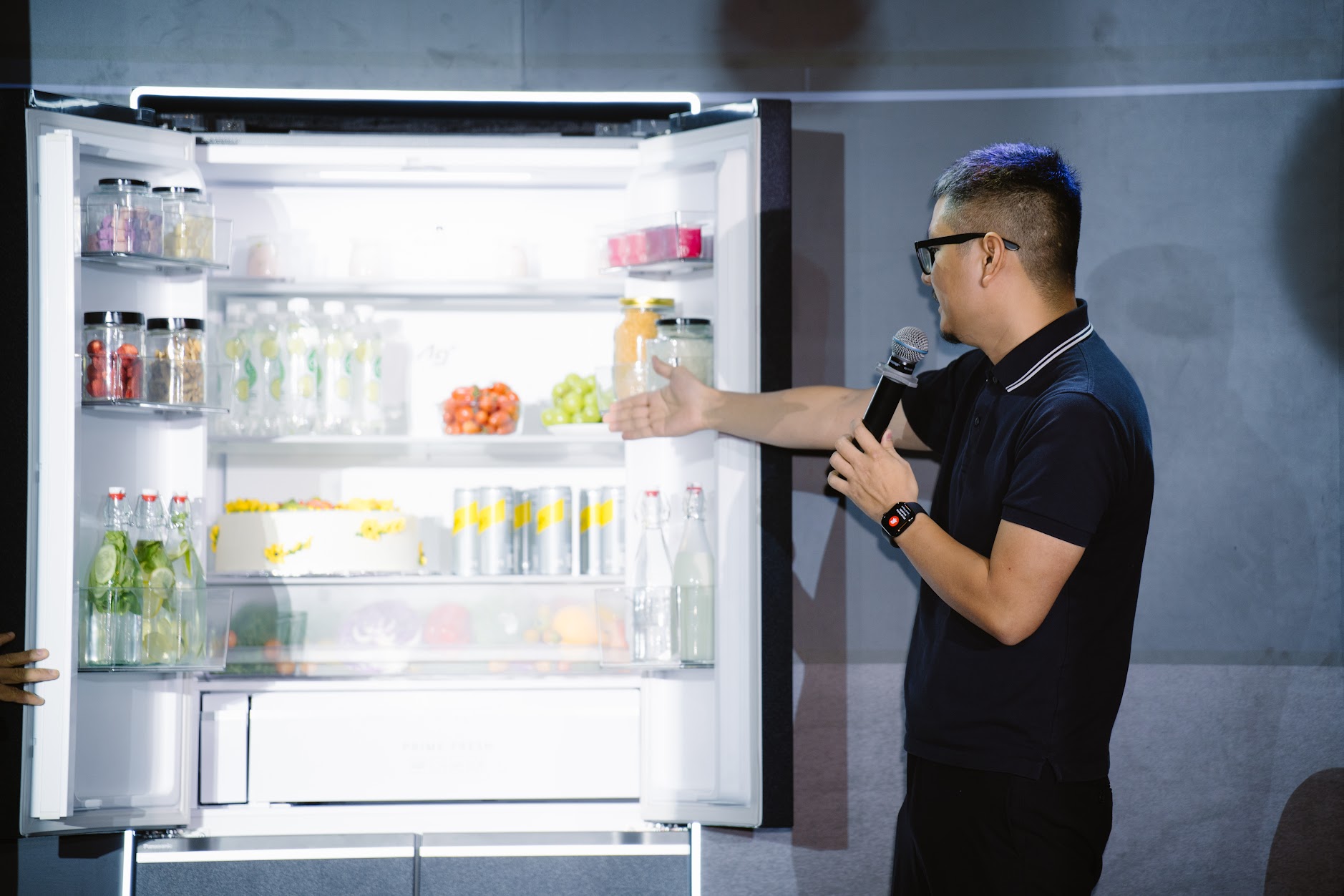 Tủ lạnh Harmony + Edition của Panasonic: Thiết kế âm tường, nhiều công nghệ mới, phù hợp phong cách sống tối giản của Gen Z- Ảnh 2.