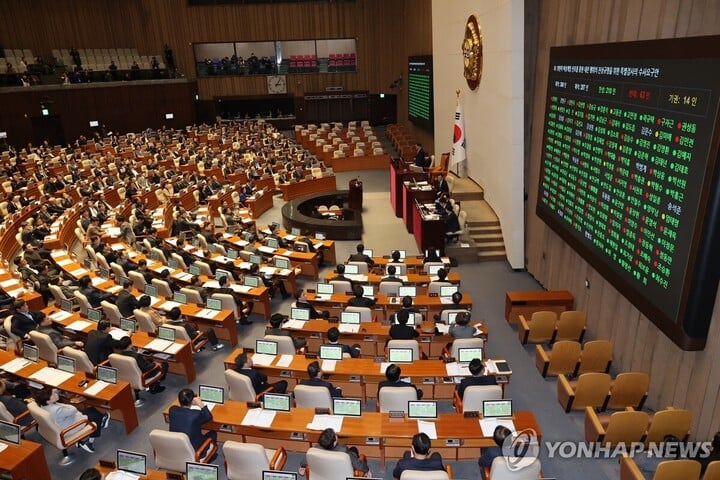 Quốc hội Hàn Quốc thông qua nghị quyết yêu cầu bắt Tổng thống Yoon Suk-Yeol- Ảnh 1.