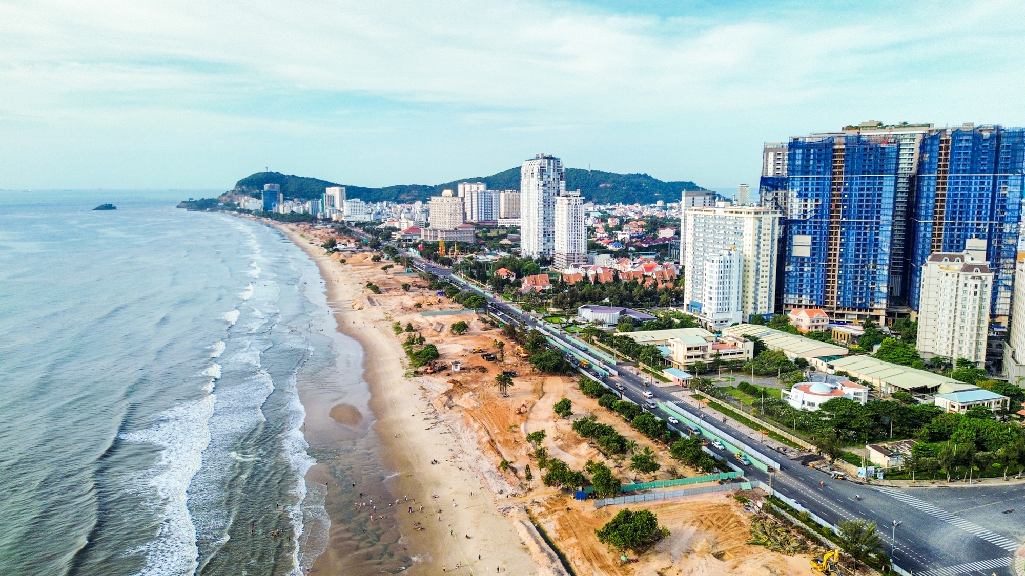 Toàn cảnh công trường dự án hơn 1.100 tỷ giúp lột xác bãi tắm Vũng Tàu- Ảnh 3.