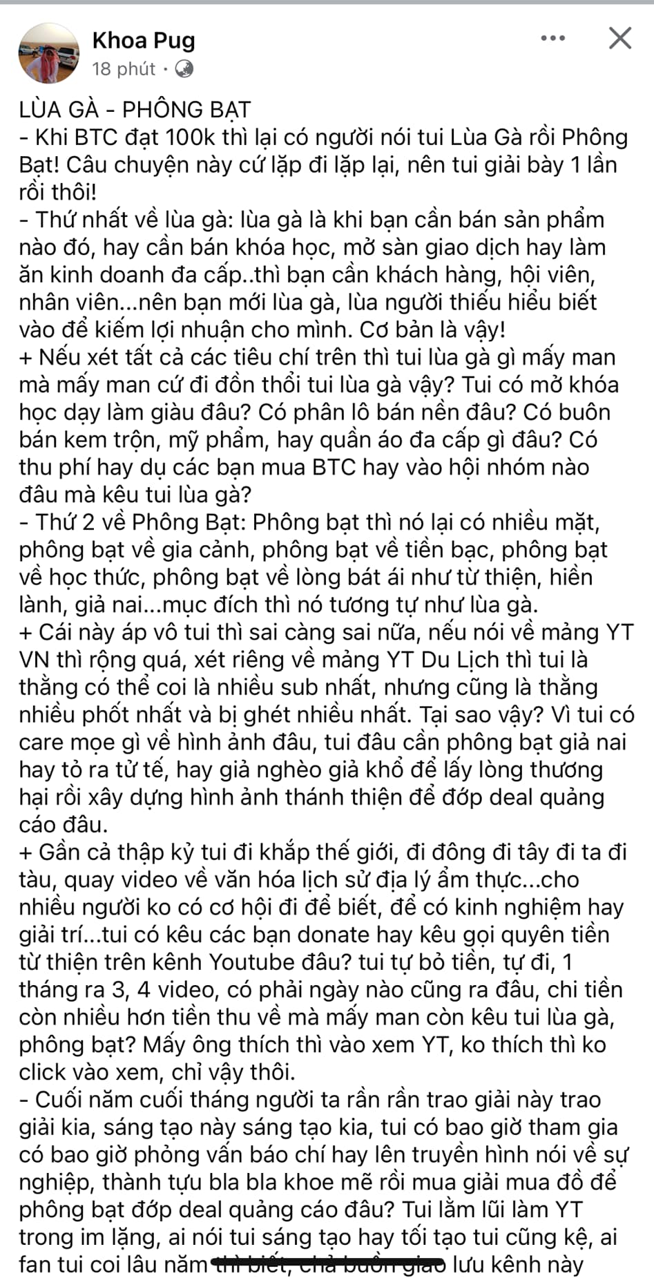 Động thái mới nhất của 