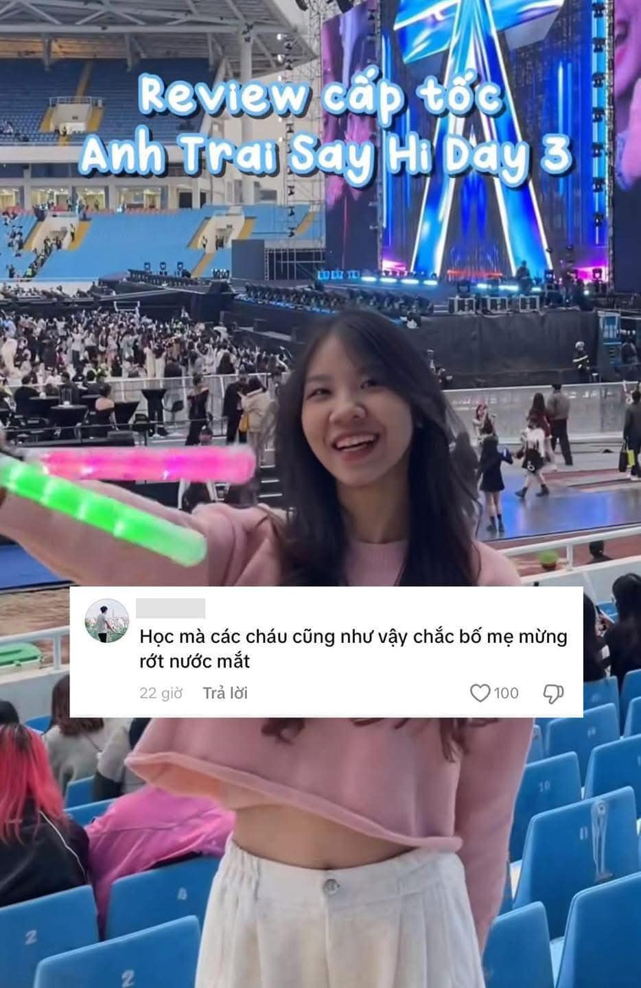 Cô gái khoe ảnh đi xem Anh trai say Hi bị chê không lo học, biết danh tính nhân vật chính, người chê đứng hình: Chắc là quê lắm!- Ảnh 1.