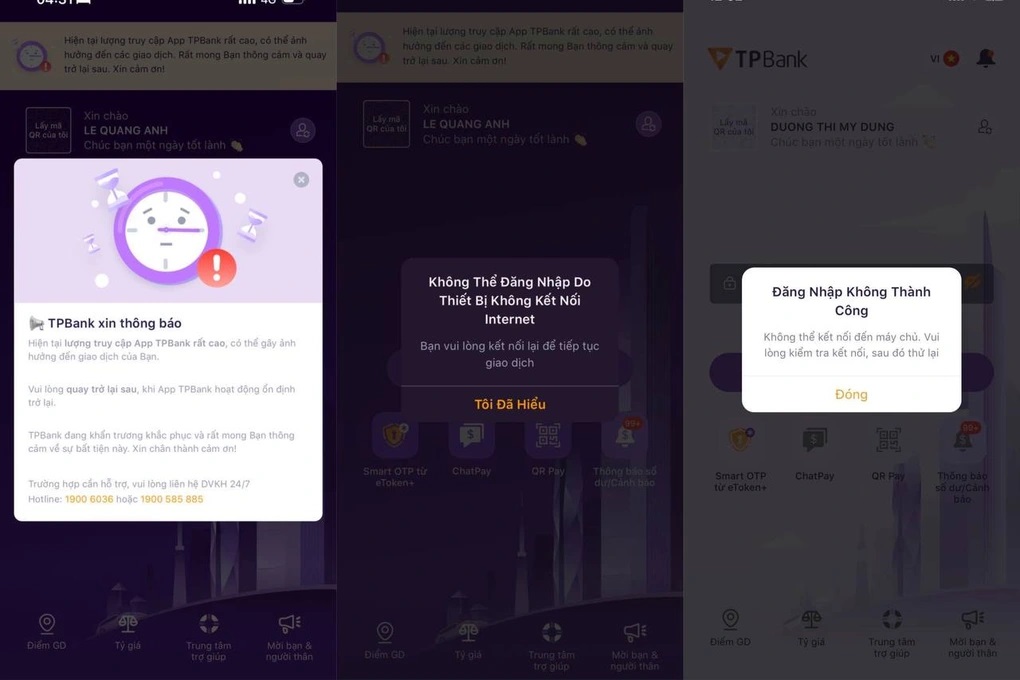 TPBank chính thức lên tiếng về sự cố giao dịch diện rộng, khẳng định “tài sản của khách hàng vẫn an toàn”- Ảnh 2.