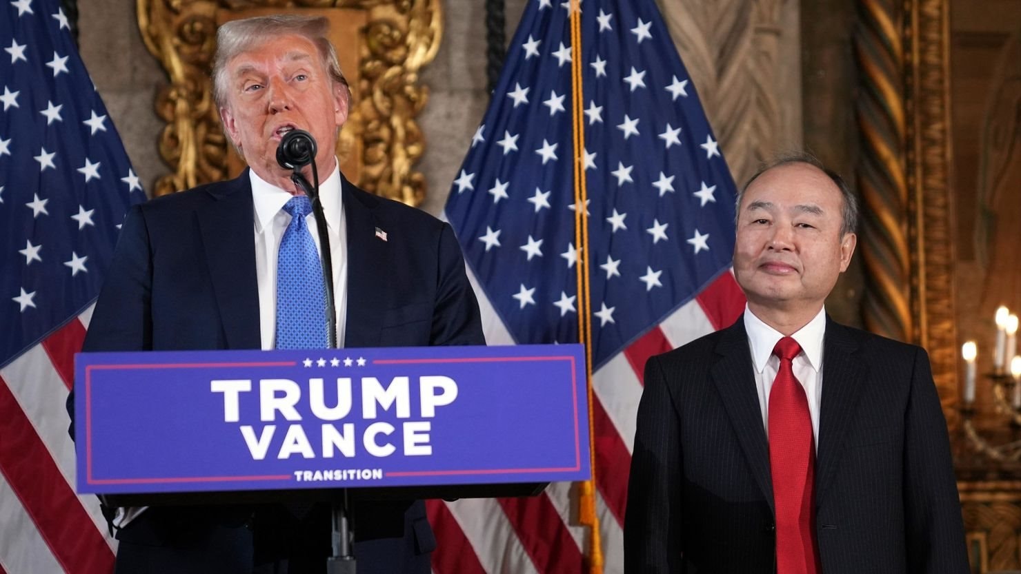 Masayoshi Son học tập Elon Musk, đặt cược 100 tỷ USD vào ông Donald Trump bất chấp tài sản chỉ có 33 tỷ USD, có thể phải đi vay nợ và bán tháo cổ phiếu- Ảnh 2.