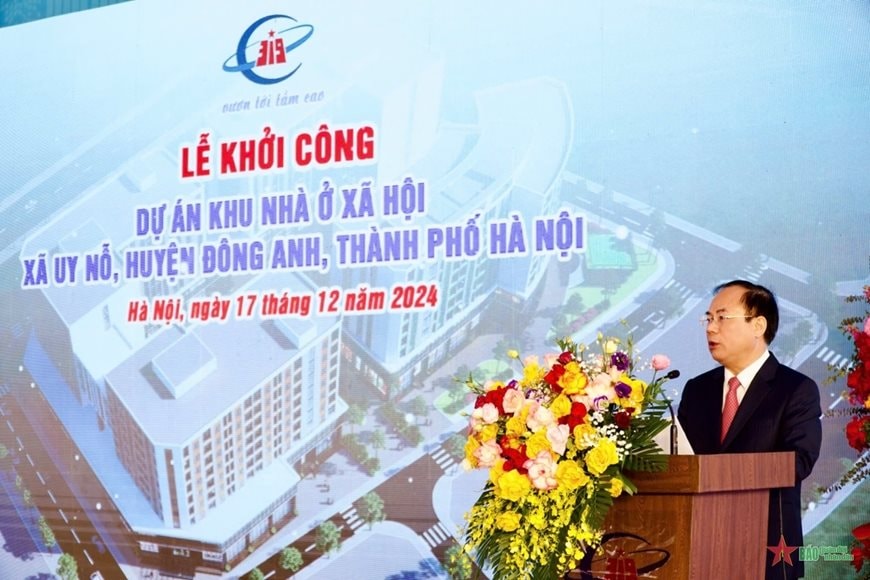 Tin vui cho người mua nhà: Có thêm 1 dự án nhà ở xã hội vừa được khởi công, Hà Nội sắp đón hơn 1.500 căn hộ ra thị trường- Ảnh 1.