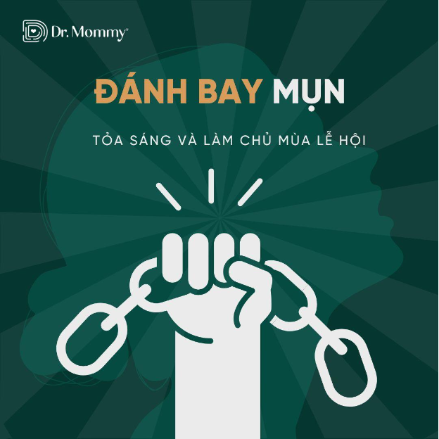 Hãy loại bỏ mụn và tỏa sáng mùa lễ hội- Ảnh 3.