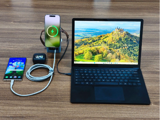 Trạm sạc để bàn đa năng Pisen Aurora GaNUltra All-in-One – Một thiết bị, nhiều tiện ích- Ảnh 2.