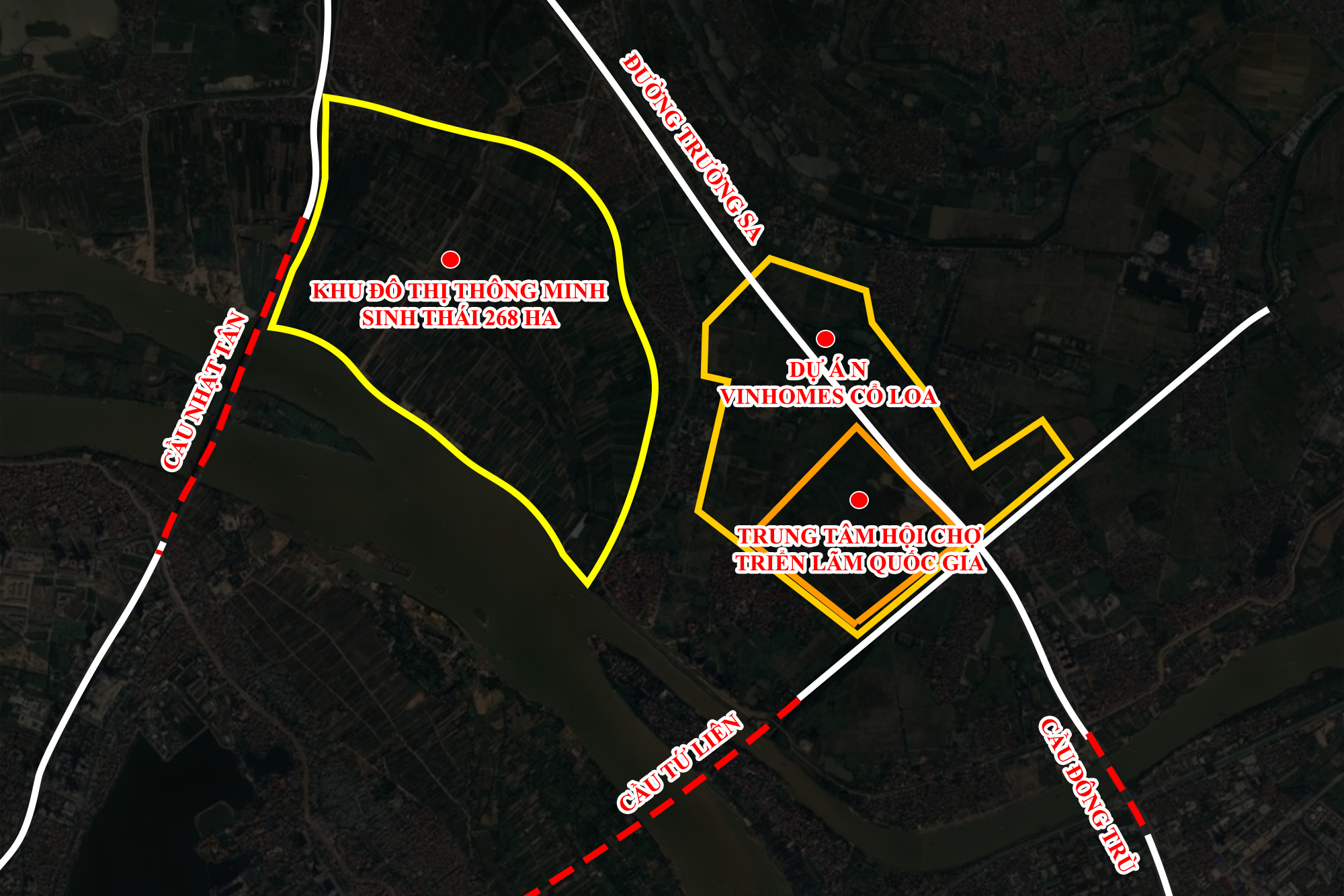 Toàn cảnh 4 đại dự án gần 100.000 tỷ liên quan đến Vingroup tại huyện sắp lên quận của Thủ đô- Ảnh 14.