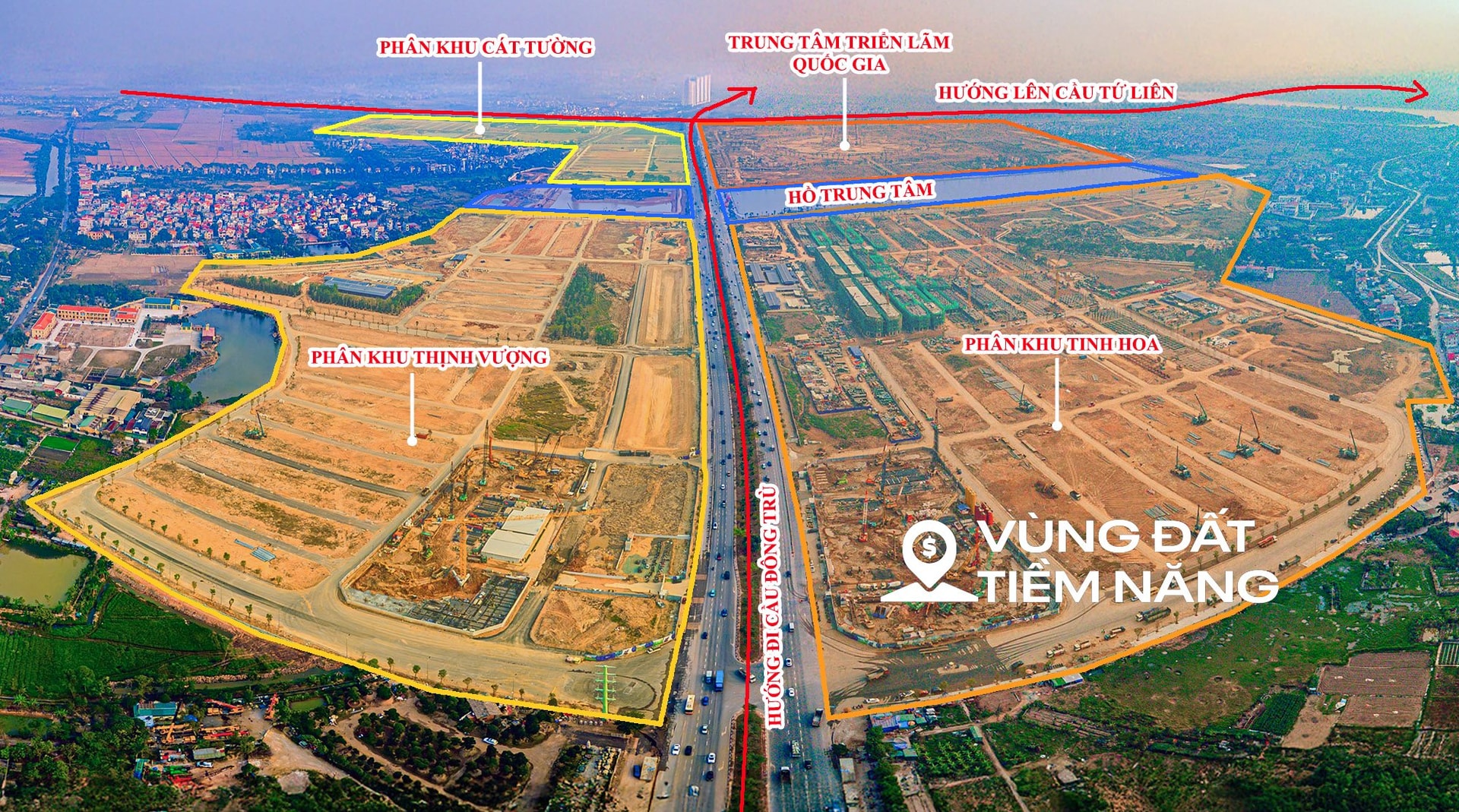 Toàn cảnh 4 đại dự án gần 100.000 tỷ liên quan đến Vingroup tại huyện sắp lên quận của Thủ đô- Ảnh 1.
