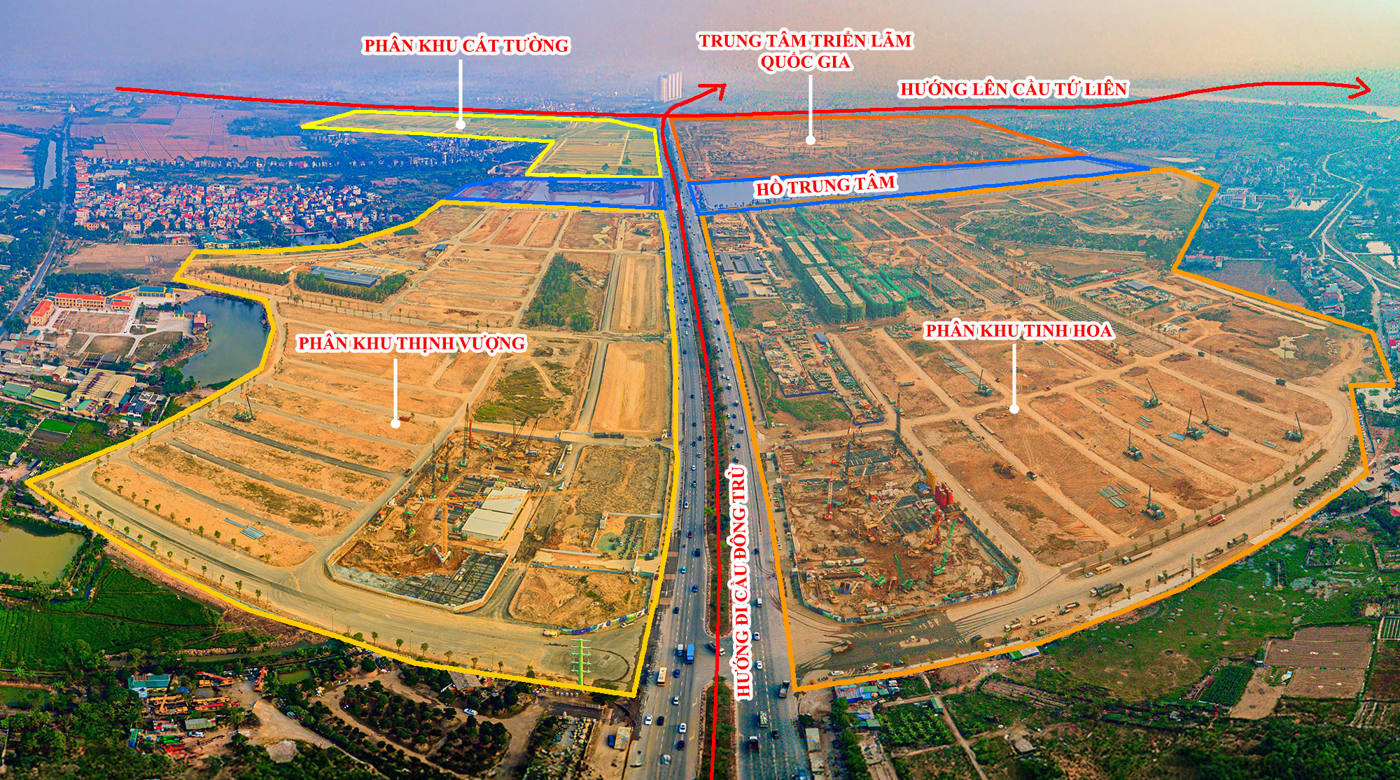 Toàn cảnh 4 đại dự án gần 100.000 tỷ liên quan đến Vingroup tại huyện sắp lên quận của Thủ đô- Ảnh 3.