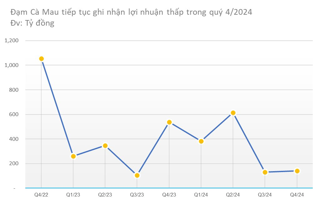 Lãi quý 4/2024 của Đạm Cà Mau giảm 74%, lên kế hoạch 2025 giảm 32%- Ảnh 2.