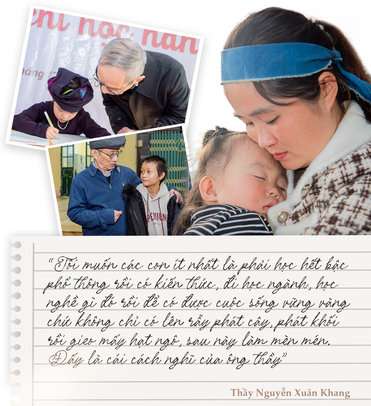 Khởi đầu mới của thầy giáo 75 tuổi: “Lên Làng Nủ để ông cháu tôi nhận nhau, và ký một cam kết đặc biệt”- Ảnh 9. Khởi đầu mới của thầy giáo 75 tuổi: “Lên Làng Nủ để ông cháu tôi nhận nhau, và ký một cam kết đặc biệt”- Ảnh 9.