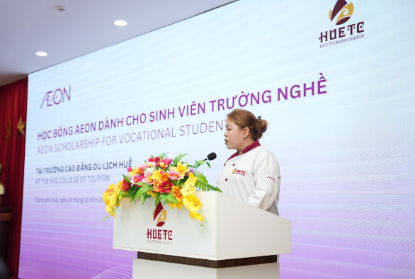 Học bổng AEON dành cho sinh viên trường nghề: Cầu nối giáo dục nghề nghiệp bền vững- Ảnh 1.