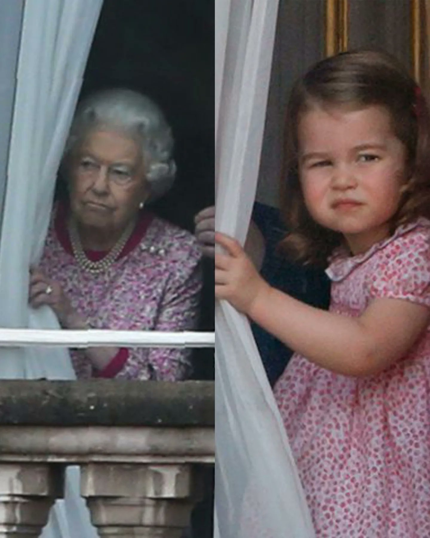 Quand je suis en train de vous parler, Charlotte est en train de discuter avec Elizabeth.