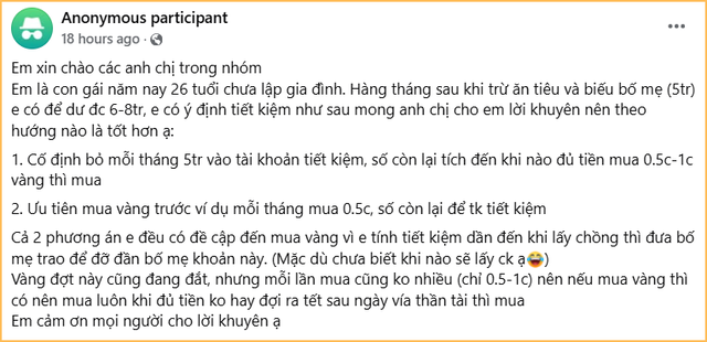 Tôi chân thành khuyên bạn nên học 2 cô gái này để vừa có tiền tiết kiệm, vừa dư tiền mua vàng- Ảnh 2. Tôi chân thành khuyên bạn nên học 2 cô gái này để vừa có tiền tiết kiệm, vừa dư tiền mua vàng- Ảnh 2.