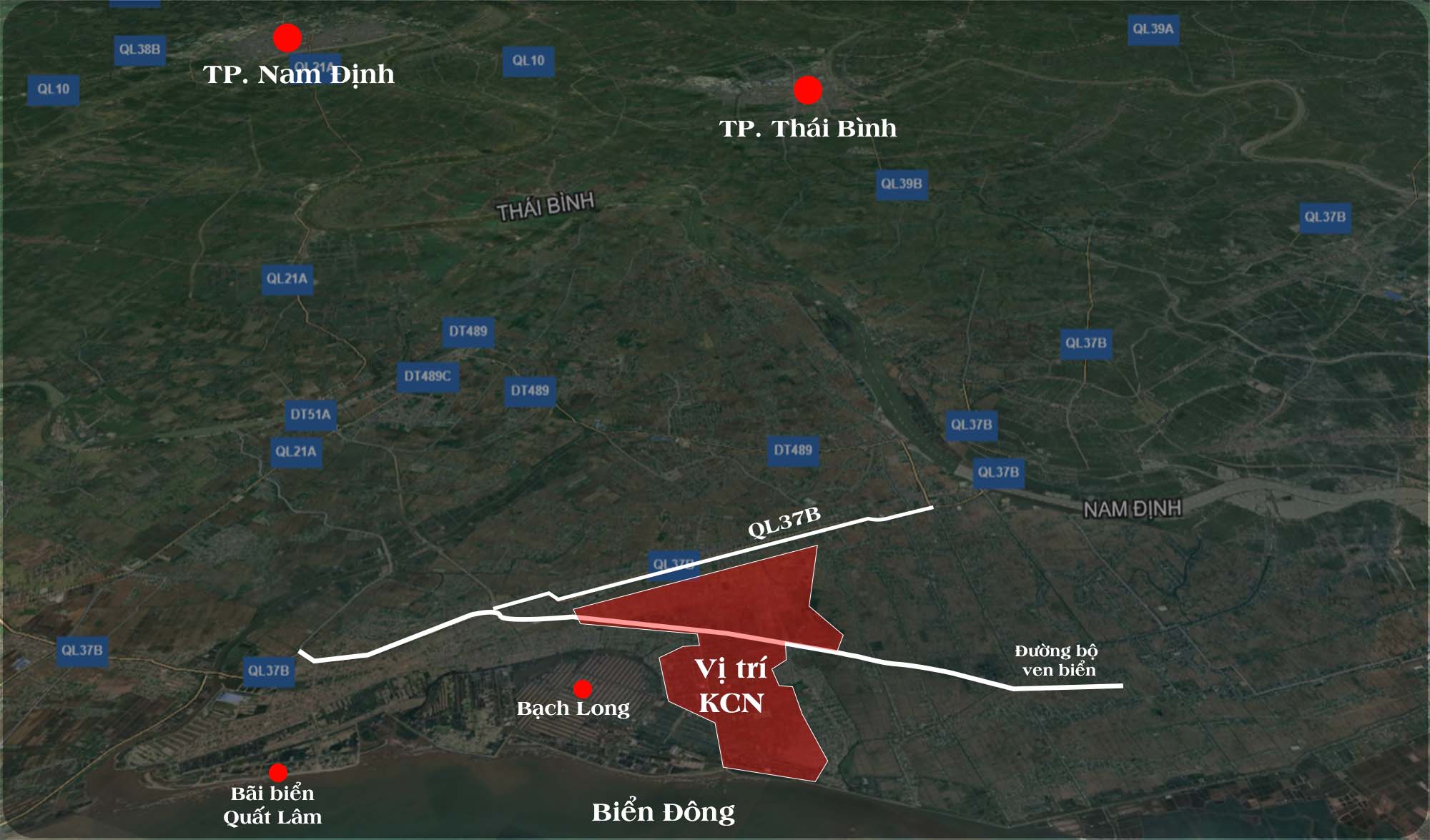 Toàn cảnh khu đất rộng gấp 2 lần quận Hoàn Kiếm, chuẩn bị được đại bàng đến làm khu công nghiệp ở Nam Định- Ảnh 3.