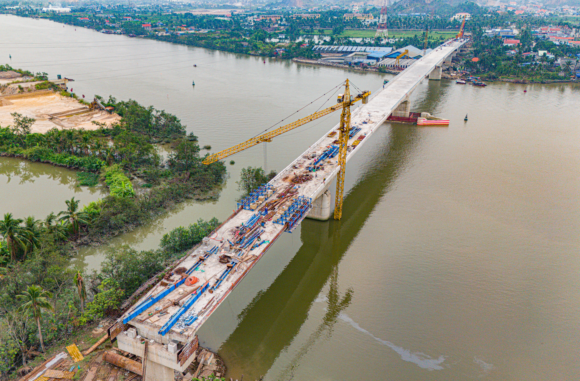 Ngắm dự án 1.300 tỷ sắp hoàn thành, nối Hải Phòng với tỉnh sẽ lên thành phố trực thuộc trung ương- Ảnh 14.