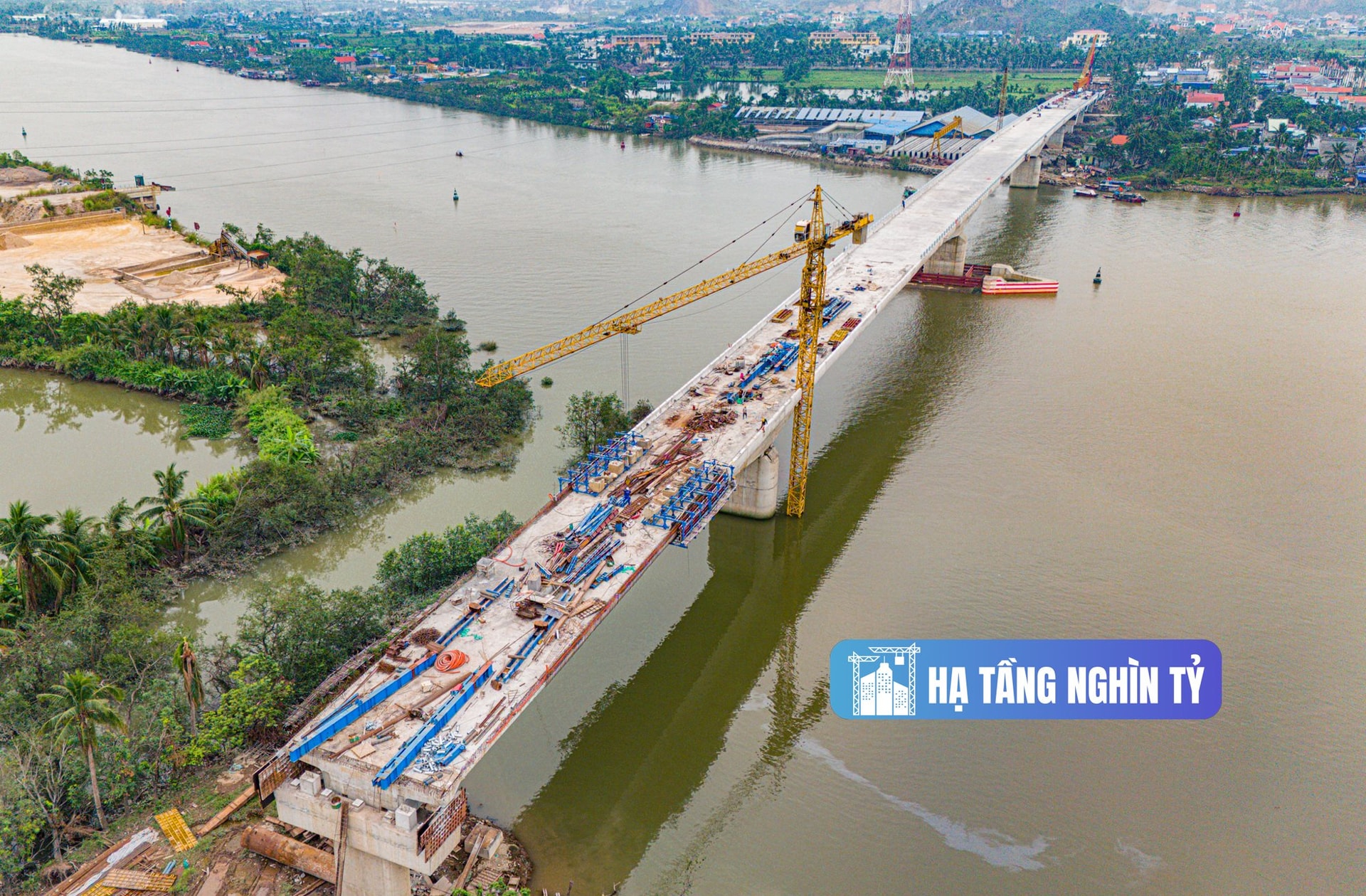 Ngắm dự án 1.300 tỷ sắp hoàn thành, nối Hải Phòng với tỉnh sẽ lên thành phố trực thuộc trung ương- Ảnh 1.