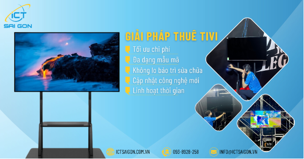 Thuê tivi: Giải pháp tiết kiệm và tạo ấn tượng mạnh trong sự kiện- Ảnh 1.