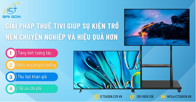 Thuê tivi: Giải pháp tiết kiệm và tạo ấn tượng mạnh trong sự kiện- Ảnh 3.