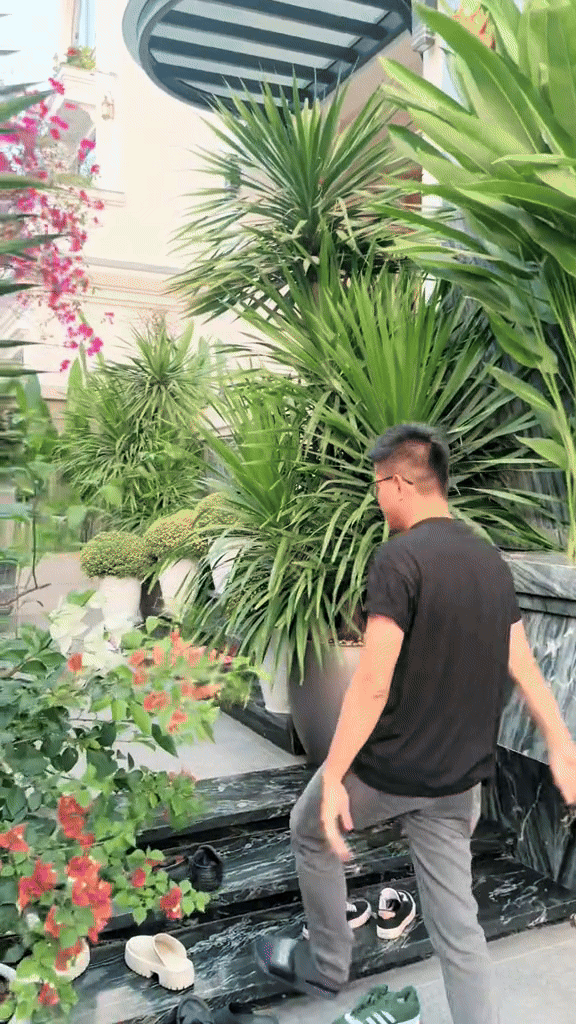 Mai Tây cùng mẹ chồng decor Tết cho căn villa trăm tỷ: Vị trí đắc địa Đảo Kim Cương, loạt nột thất giá trị khủng- Ảnh 14.