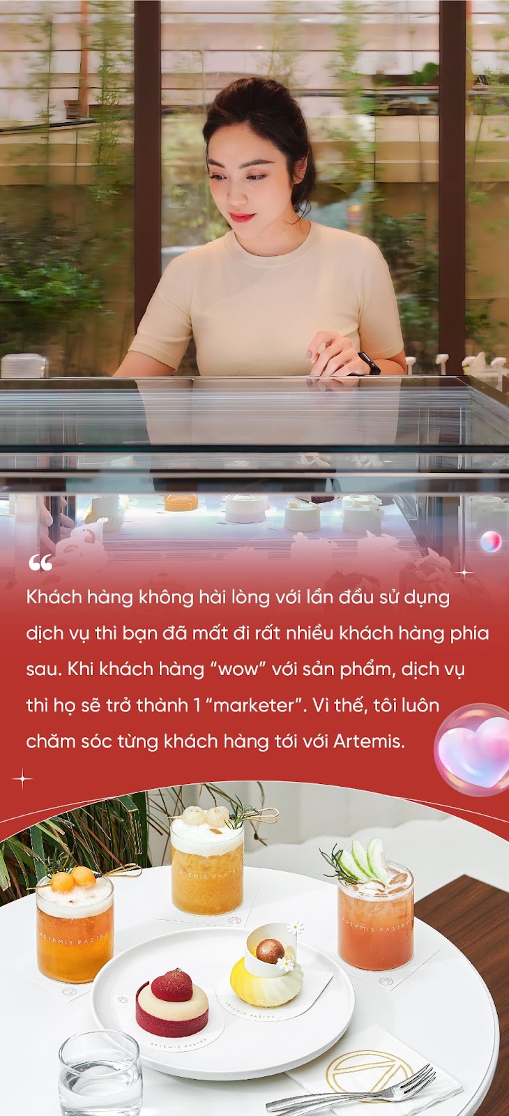 Cô chủ tiệm bánh ngọt Pháp mang đậm "hương vị hoa quả Việt”: Thời công nghệ số vẫn duy trì đội telesale chăm khách hàng dù… lỗ, lí do là điều ít ai ngờ - Ảnh 7.