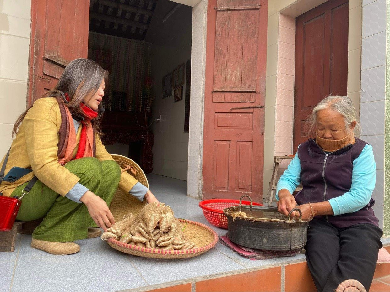 Làng nghề dệt lụa đũi Nam Cao: Hành trình giữ “lửa nghề” truyền thống - Ảnh 3.