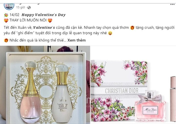 Quà Valentine tràn ngập chợ mạng, giá từ vài chục nghìn đồng đến tiền triệu - Ảnh 2.