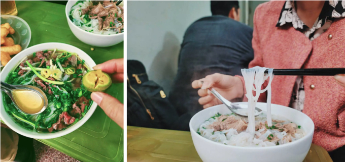 Chấn động giới "nghiện phở": Phở Mặn Gầm Cầu bán trở lại sau nhiều năm đóng cửa, khách quen nườm nượp kéo đến từ sáng sớm - Ảnh 8. Chấn động giới "nghiện phở": Phở Mặn Gầm Cầu bán trở lại sau nhiều năm đóng cửa, khách quen nườm nượp kéo đến từ sáng sớm - Ảnh 8.