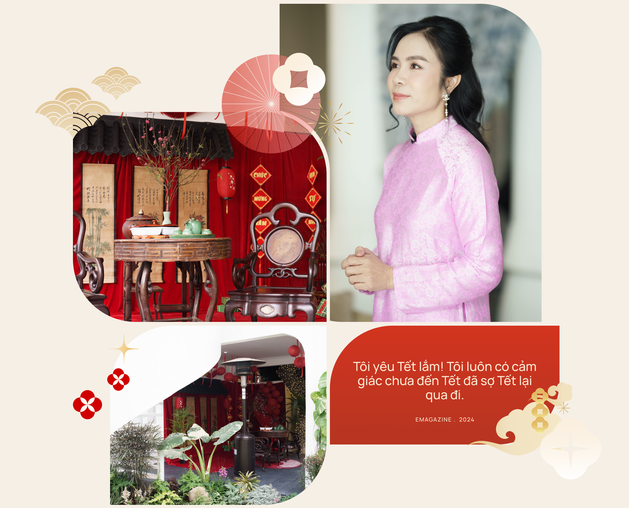 Cái Tết "dung dị" của doanh nhân Lưu Nga
