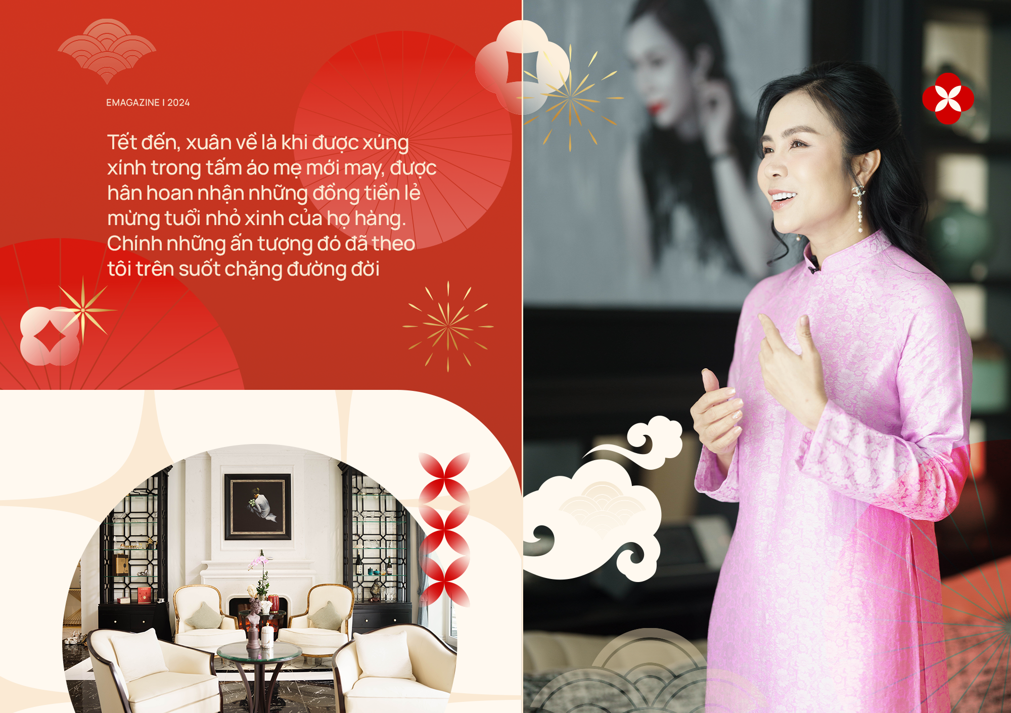 Cái Tết "dung dị" của doanh nhân Lưu Nga