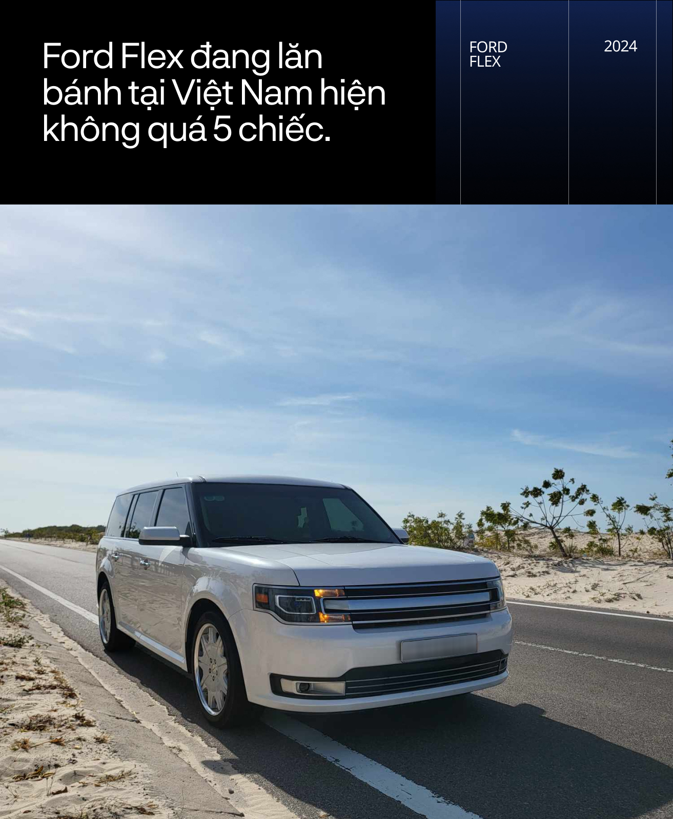 Chủ xe Ford Flex hàng hiếm tại Việt Nam: 'Đáng chơi vì nhiều phụ tùng dùng chung với Explorer, đi 100 km chỉ tốn 10 lít xăng' - Ảnh 1.