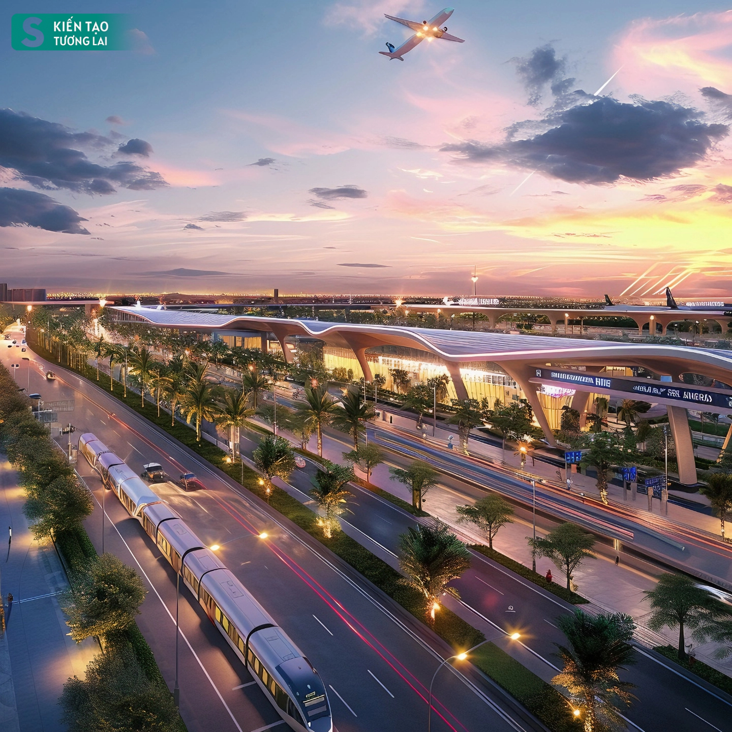Choáng ngợp với viễn cảnh hiện đại của thành phố mới cạnh sân bay 16 tỷ USD lớn nhất Việt Nam- Ảnh 4.