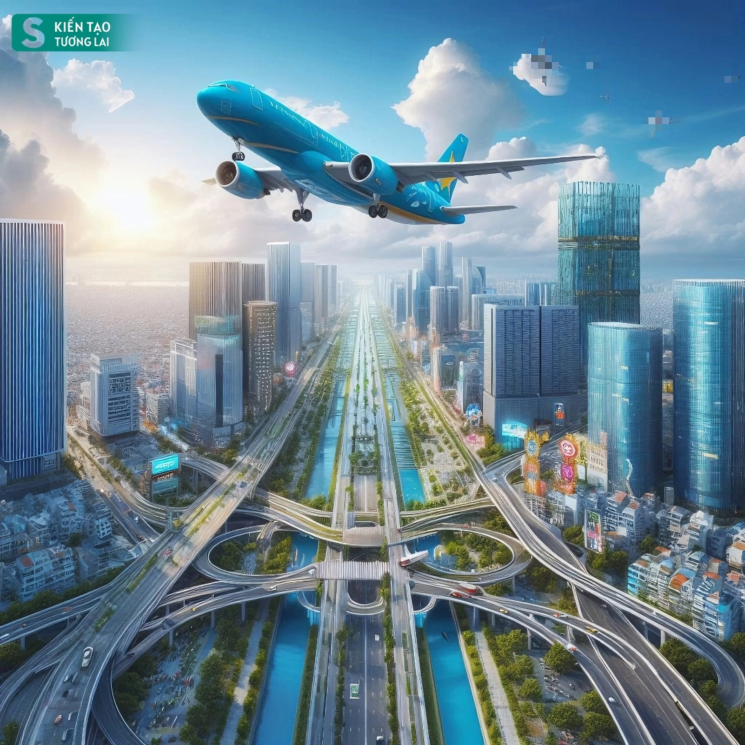 Choáng ngợp với viễn cảnh hiện đại của thành phố mới cạnh sân bay 16 tỷ USD lớn nhất Việt Nam- Ảnh 3.