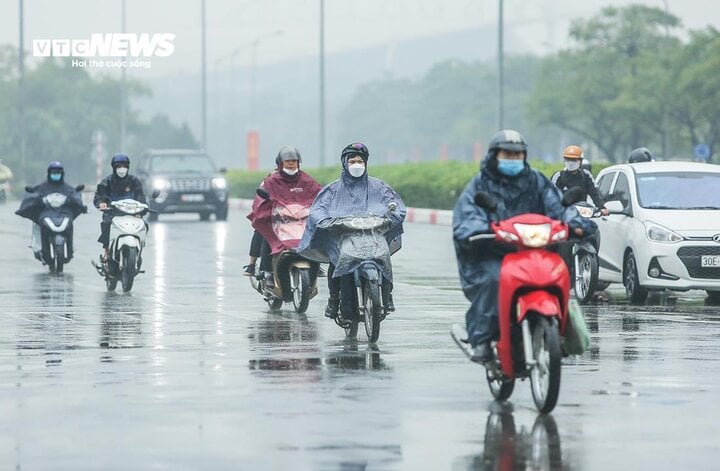 Dự báo tình hình không khí lạnh, mưa phùn nồm ẩm và nắng nóng trong 1 tháng tới - Ảnh 1.