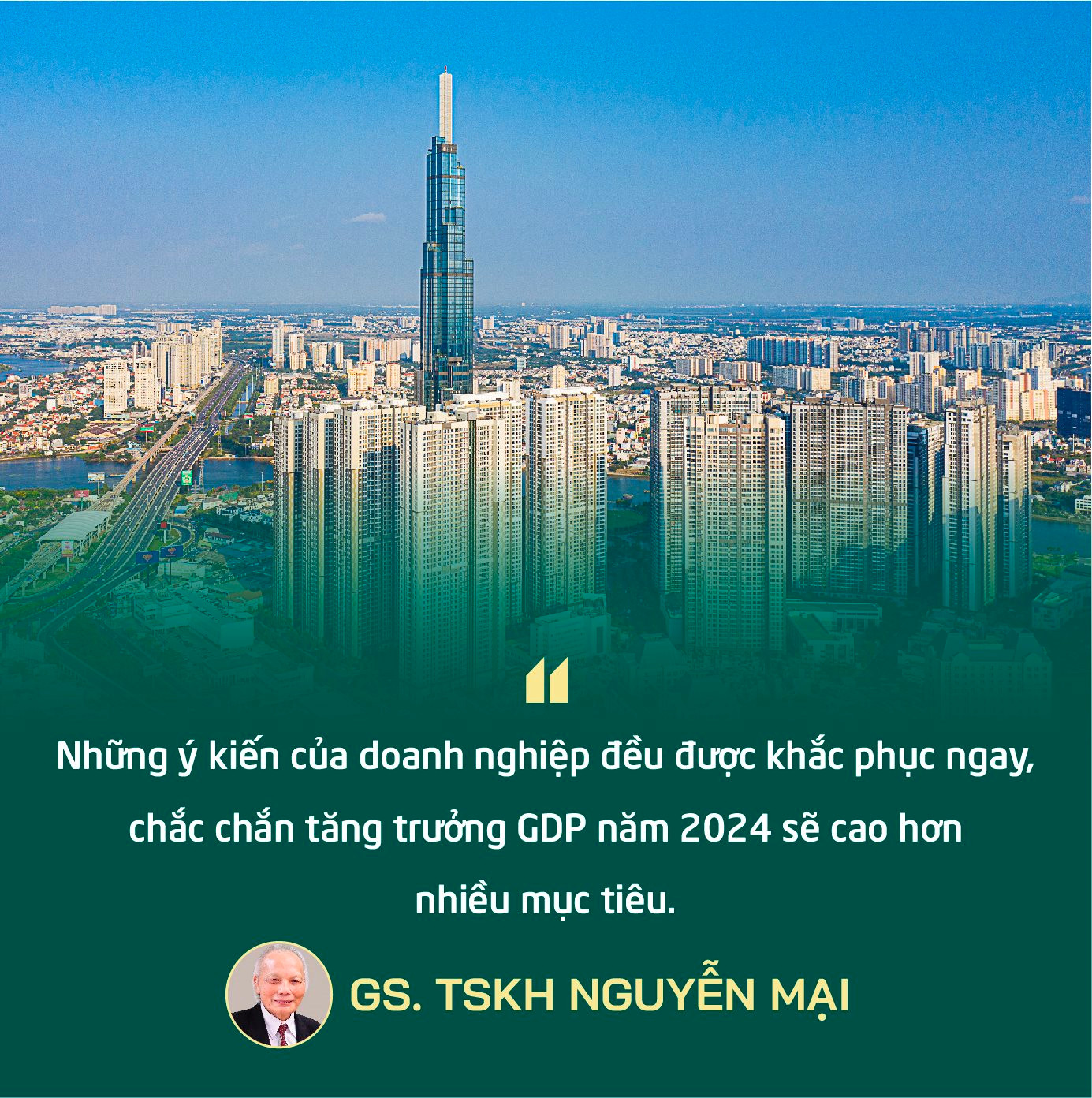GS.TS Nguyễn Mại phân tích cơ hội đưa Việt Nam trở thành cường quốc trong lĩnh vực 'nóng' nhất toàn cầu và khả năng tăng trưởng GDP vượt mức 7% năm 2024 - Ảnh 11.