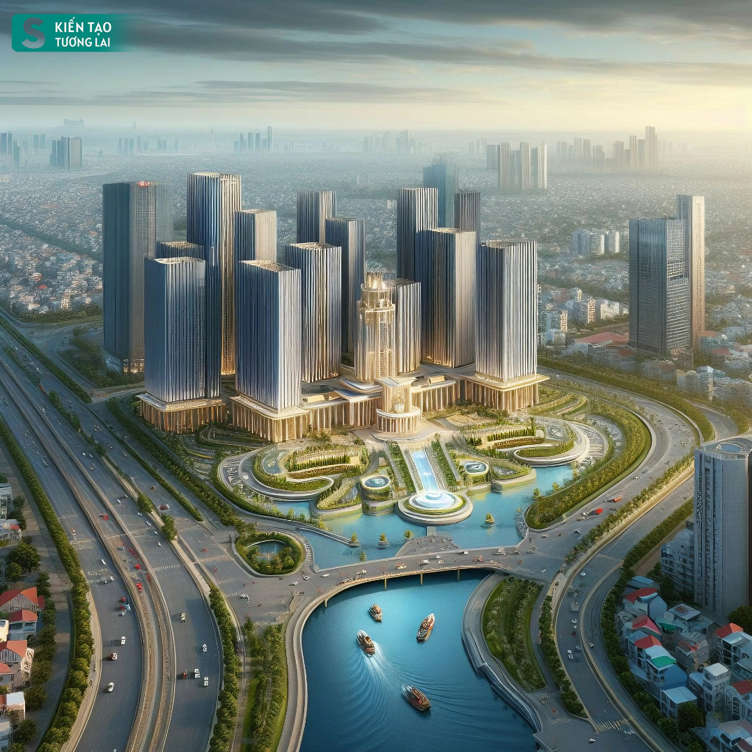 Tương lai choáng ngợp ở thành phố giàu top đầu Việt Nam có sân bay quốc tế, 6 tuyến đường sắt hiện đại- Ảnh 2. Tương lai choáng ngợp ở thành phố giàu top đầu Việt Nam có sân bay quốc tế, 6 tuyến đường sắt hiện đại- Ảnh 2.