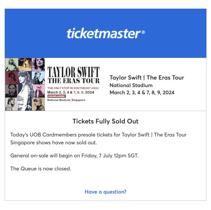 7749 kiếp nạn của fan Việt đu concert Taylor Swift tại Singapore: Chi phí đắt, điêu đứng vì vé bị hủy giờ chót, 1 mét vuông 10 kẻ lừa đảo! - Ảnh 4. 7749 kiếp nạn của fan Việt đu concert Taylor Swift tại Singapore: Chi phí đắt, điêu đứng vì vé bị hủy giờ chót, 1 mét vuông 10 kẻ lừa đảo! - Ảnh 4.