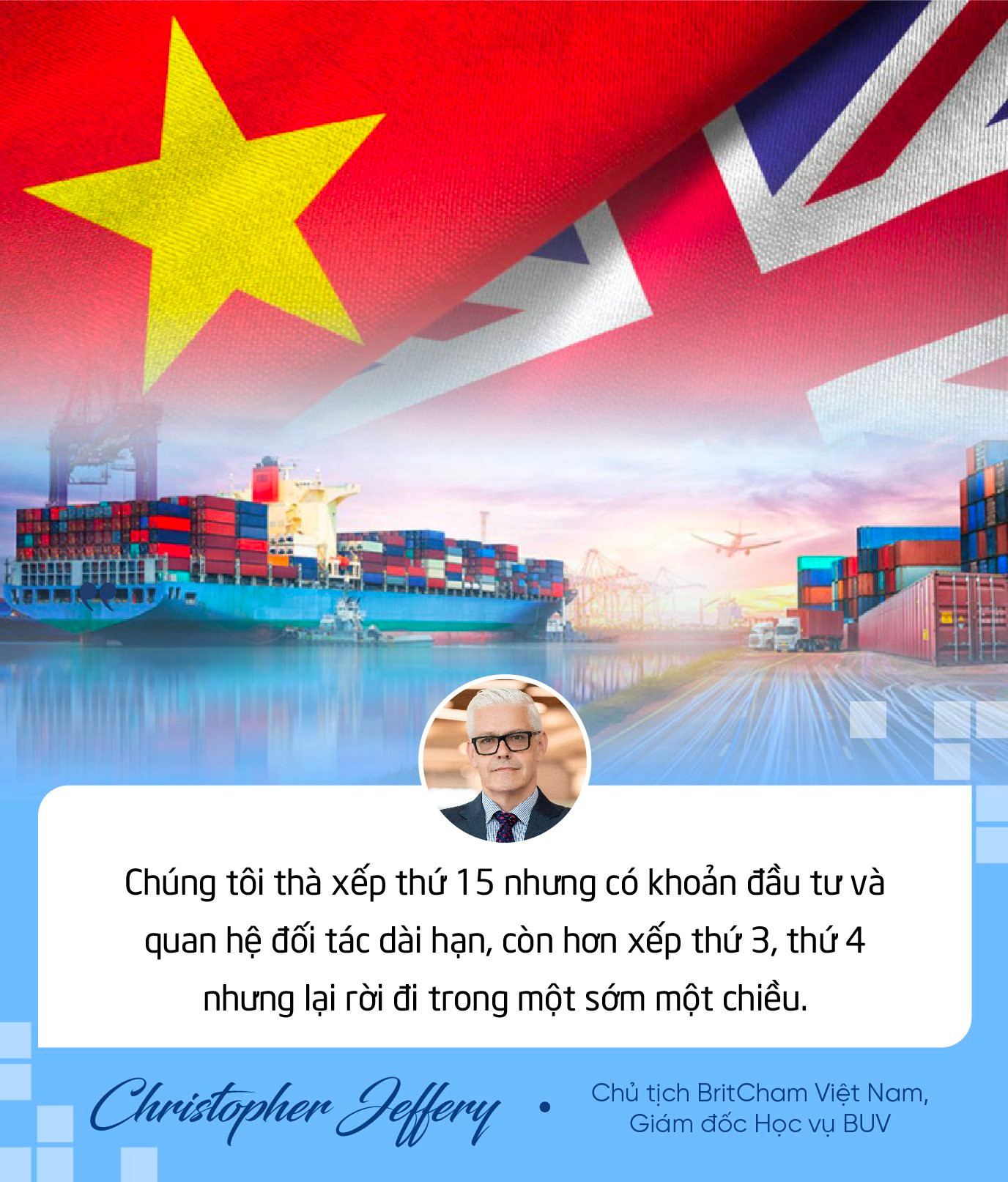 Chủ tịch BritCham từ bỏ ngôi trường top 10 thế giới đến Việt Nam ‘xây lại từ đầu’: Từ ‘vùng đất lạ’, Việt Nam đang vươn mình thành người chơi chính trong thu hút FDI toàn cầu - Ảnh 7.
